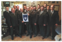 Funkcjonariusze Państwowych Straży Łowieckich w Polsce podczas zjazdu krajowego PSŁ-  2018